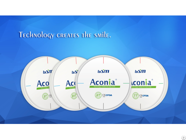 Zirconium Oxide Ceramics Disc Block Aconia Sht Preshade Blocks Cad Cam Restoration Materials