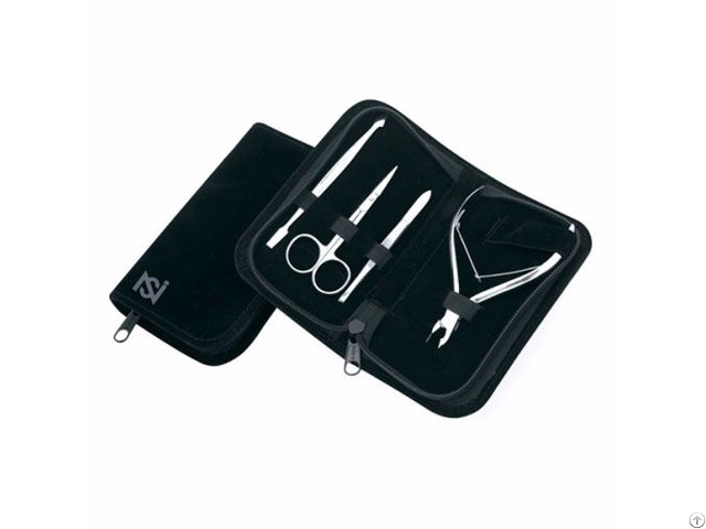 Black Manicure And Pedicure Set