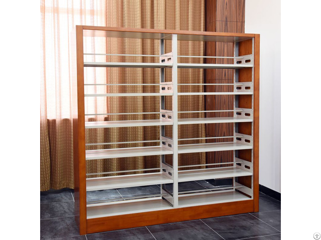 Wooden Guard Plate Bookshelf