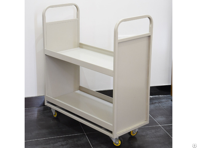 Mobile Steel Library Trolley Pictures For Sale