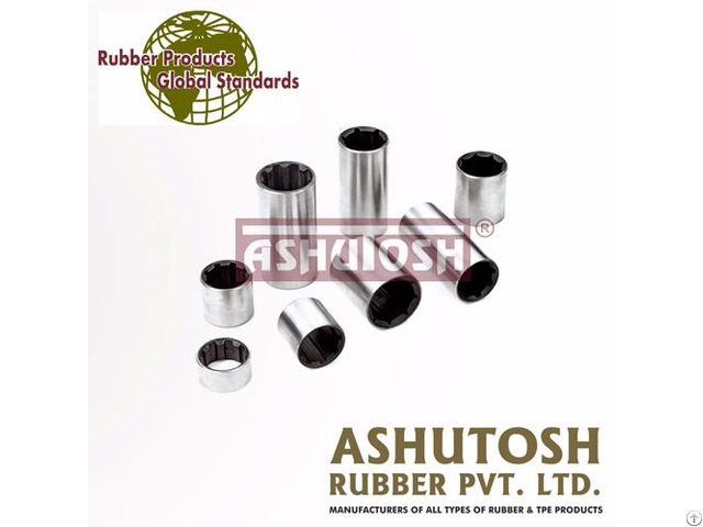 Metal Backed Rubber Bushes