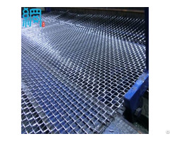 2x2 Crimped Wire Mesh In Stainless Steel Aluminum