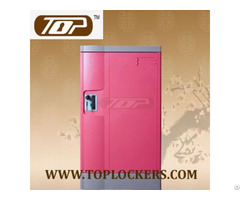 Triple Tier Plastic Gym Locker Multiple Locking Options