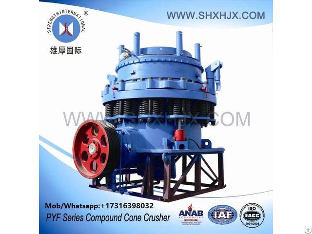 Versatility Pyf Series Compound Cone Crusher Machine