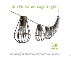 Solar Cage String Light