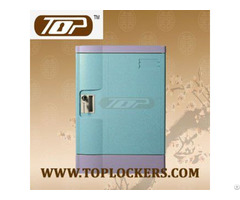 Four Tier Abs Plastic Beach Locker Strong Lockset For Security