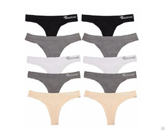 Soft Breathable Brief Panties Thong Underwear