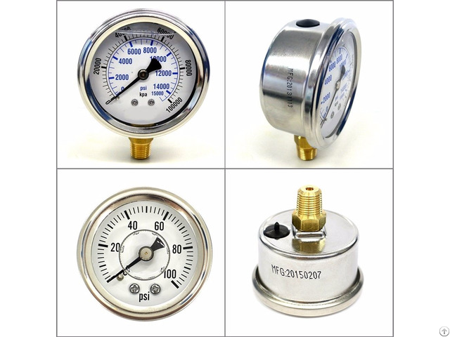 Liquid Filled Pressure Gauge