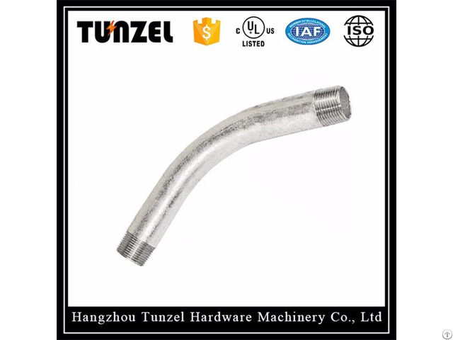 China Suppliers Conduit Fittings 2 Rigid Degree 45 Elbow