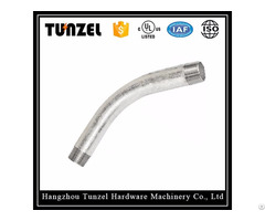 China Suppliers Conduit Fittings 2 Rigid Degree 45 Elbow