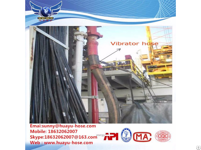 Vibrator Hoses For Rig Piping Systems