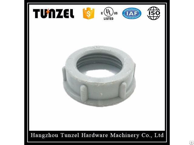 China Suppliers 3 4 Insert Insulating Plastic Bushing With Internal Thread