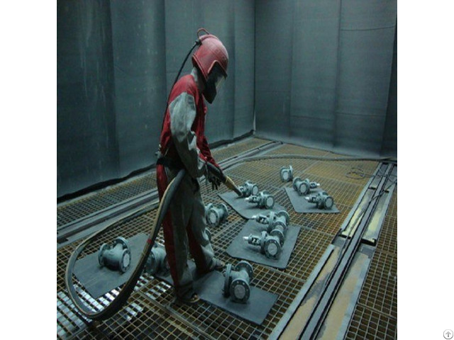Air Blast Chamber Blasting Room