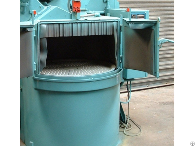 Rotating Table Shot Blasting Machine