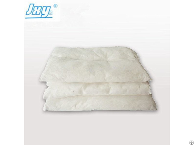 Spill Cleanup Absorbent Pillow Materials