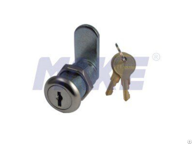 Wafer Key Cam Lock 29 2mm Zinc Alloy Shiny Chrome