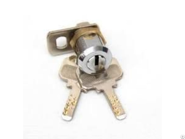 Mini Size Brass Dimple Key Cam Lock Shiny Chrome