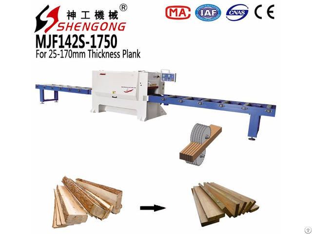 Shengong Lumber Sawmill Multi Blade Saw