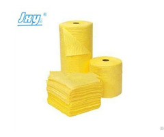 Yellow Chemical Absorbent Roll