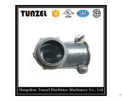 Angle Squeeze Zinc Bx Flex Connector By China Supplier