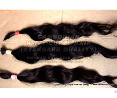 Cambodian Natural Wavy Curly Hair