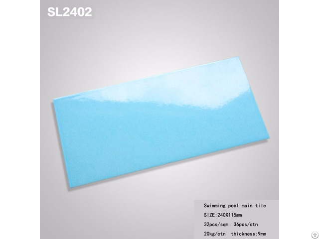 Swimming Pool Tiles International Standard