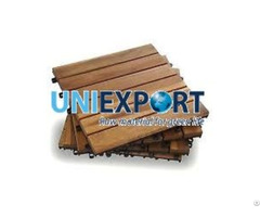 Six Straight Slat Deck Tiles