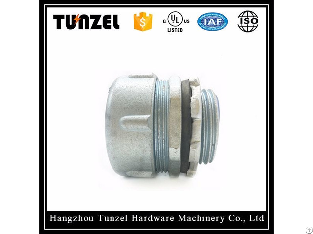 China Manufacturer Tube Adjustable Quincunx Straight Liquid Tight Connector