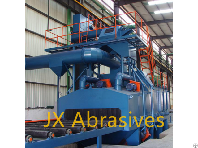 Rebar Shot Blasting Machine With Surface Finish Level Sa2 5