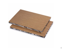 Wooden Panel Sandwich Aluminum Honeycomb Core