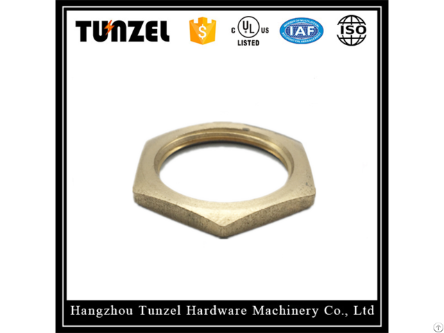 China Suppliers Bs Electrical Conduit Brass Thread Locknut And Bushing Lock Nut