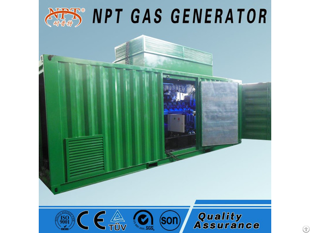 Ce Approved 500kw Biogas Genset