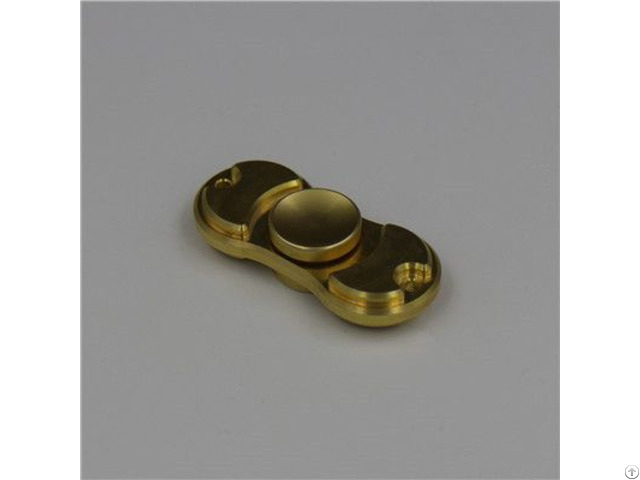 Copper Fidget Spinner Cnc Machining Polished