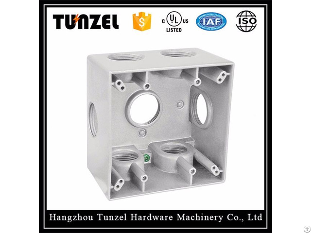 Electric Aluminum Metal Dtb Two Gang Junction Weatherproof Box By China Suppliers