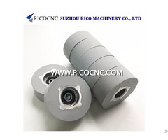 Rubber Pressure Roller Wheels With Bearing For Edgebanders Machine