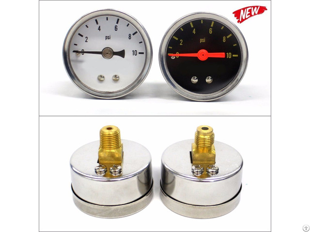 40mm Fuel Pressure Gauge 10psi