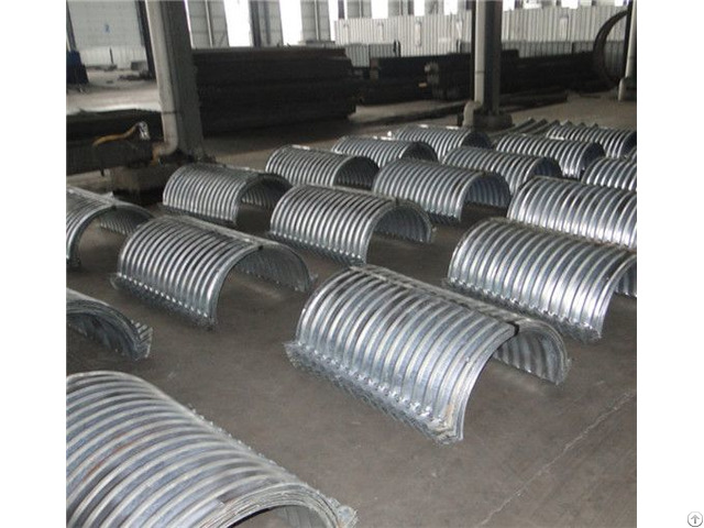 Nestable Corrugated Steel Pipes