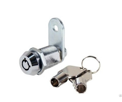 Zinc Alloy Tubular Cam Lock Cylinder Diameter 3 4 Inch Two Keys