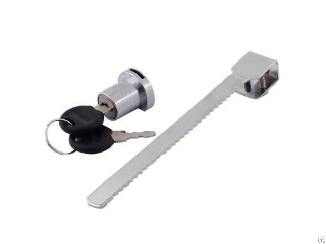 Ratchet Show Case Lock Zinc Die Cast Cylinder