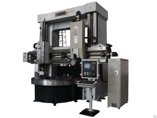 Ck5225e Double Column Cnc Vertical Lathe