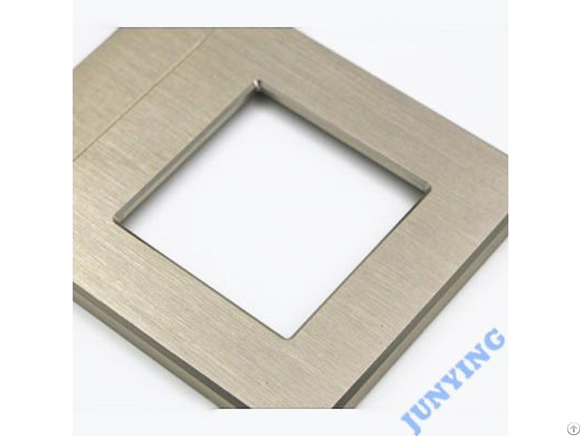Brushed Metal Oxidation Zinc Alloy Champagne Gold