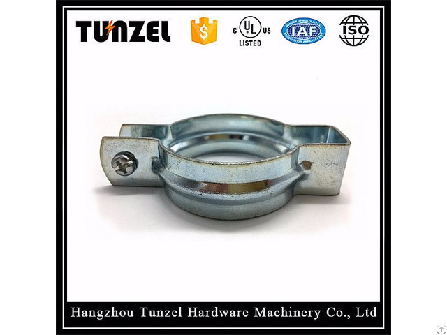 China Suppliers Electrical Zinc Plated Steel Clamp Conduit Hanger With Screw Nut China Suppliers Electrical Zinc Plated Steel Clamp Conduit Hanger With Screw Nut