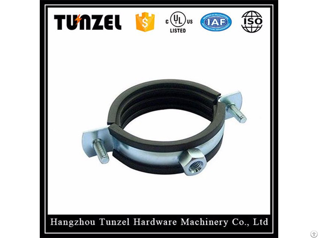 Electrical 3 4 Inch Pipe Clamp With Rubber Lined China Suppliers