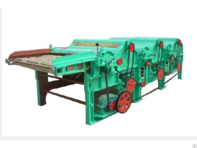 Three Roller Textile Waste Cleaning Machine