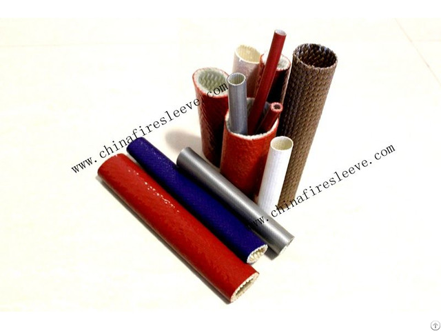 Silicone Coated Fibergalss Fire Sleeve