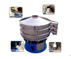 Milk Classifying Food Industry Rotary Vibro Sieve