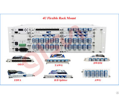 Glsun 19 Inch 4u Chassis Integrated Equipment For Optical Transmission System