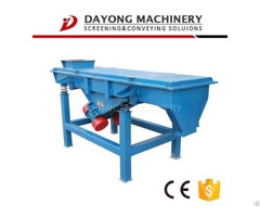 Easy Operation Fertilizer Sand Coal Powder Linear Vibrating Screen