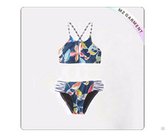 Girl S Tropical Two Piece Bikini