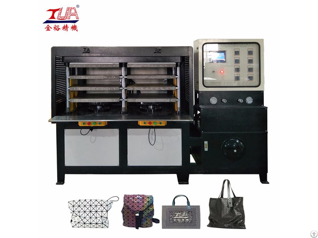 Fashion Women Kpu Bag Upper Molding Machine